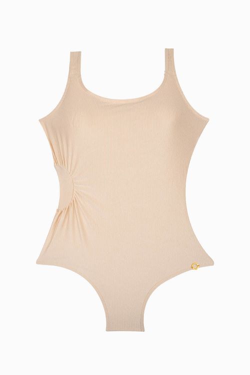 Vestido de baño tipo en enterizo confeccionado en microfibra