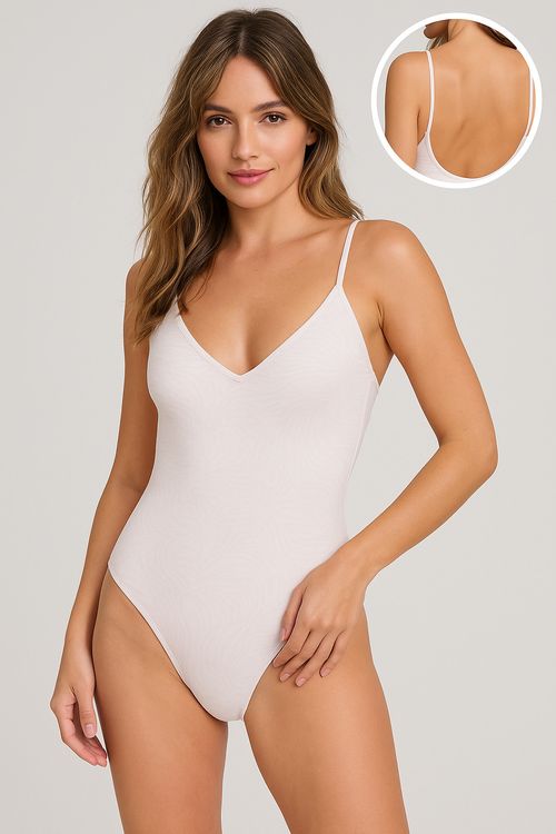 Vestido de baño estilo enterizo en microfibra