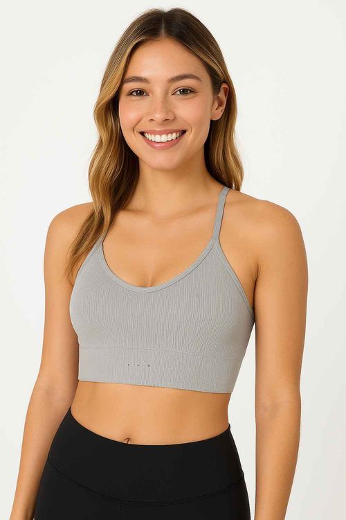Top con copas removibles tipo seamless