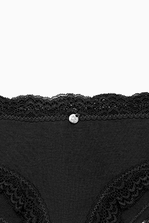 Paquete x3 panty algodón encaje