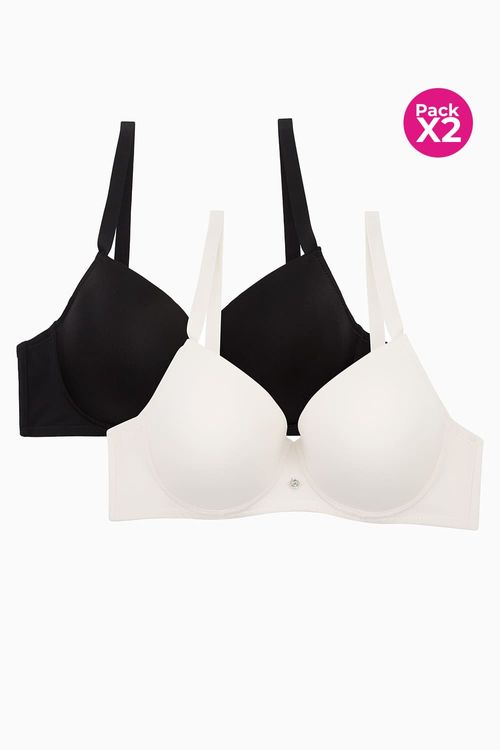 Brasier copa "c" paquete x2 en microfibra