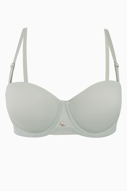 Brasier estilo strapless paquete x2 en microfibra