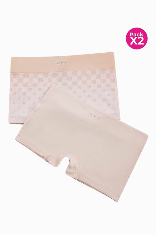 Panty boxer paquete x2 teens tecnologia seamless