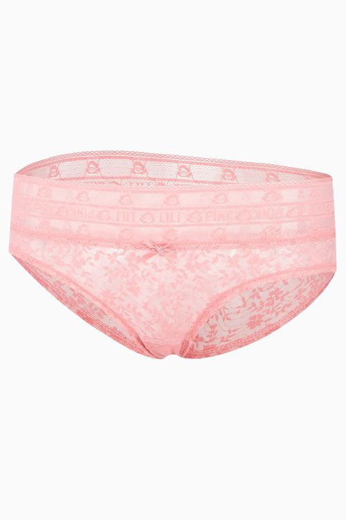 Panty hipster paquete x5 confeccionado en encaje
