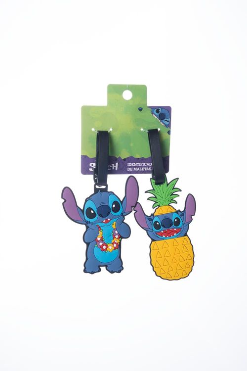 Identificador de maletas con diseño inspirado en stitch
