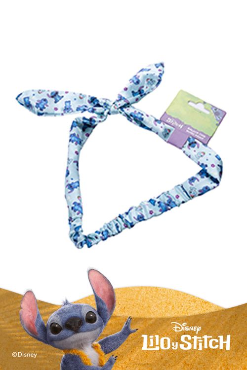 Diadema con diseño de stitch