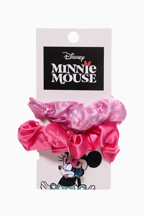 Set scrunchie x2 unidades minnie mouse