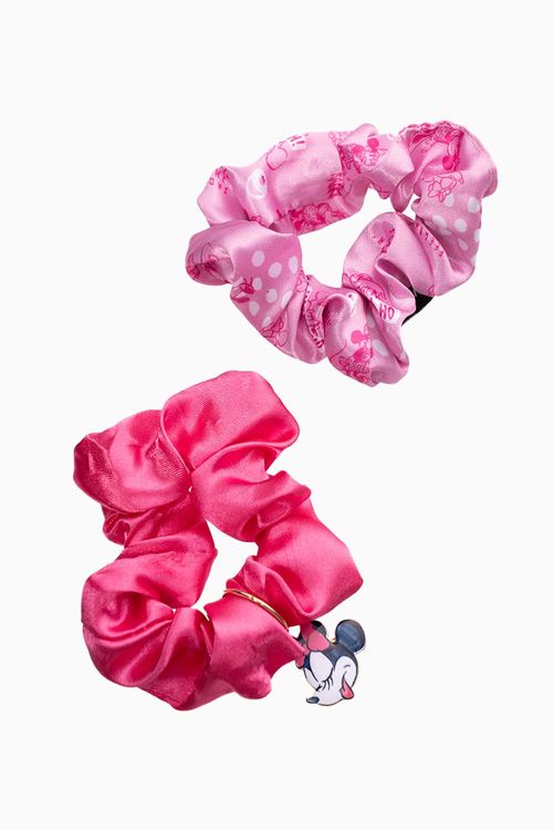 Set scrunchie x2 unidades minnie mouse