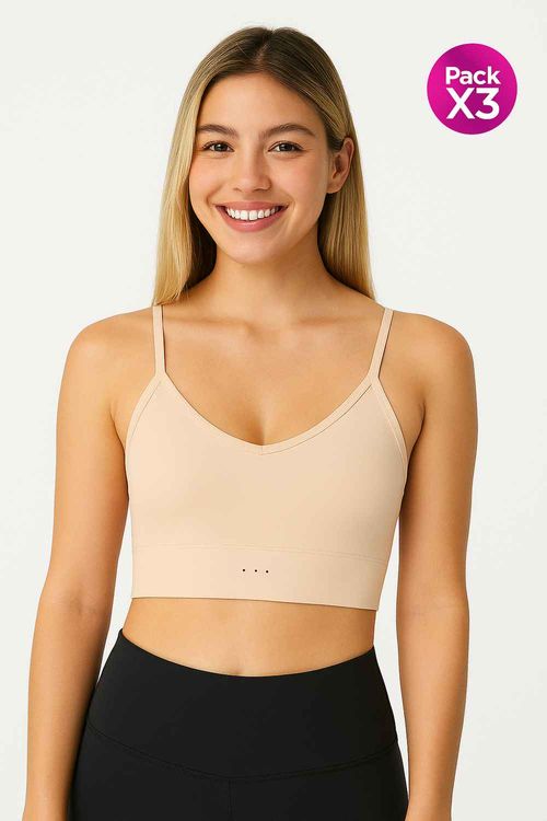 Top seamless sin costuras paquete x3