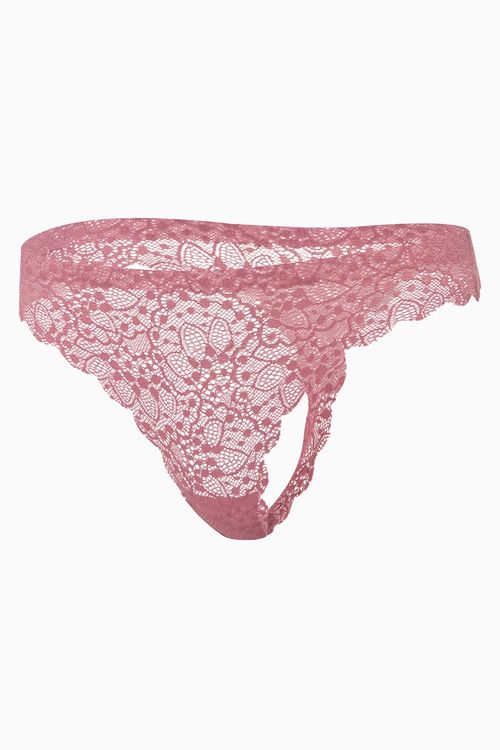 Panty brasilera paquete x3 confeccionado en encaje