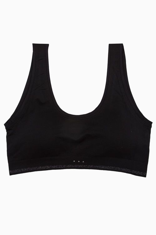 Top con tirantes anchos y tecnologia seamless