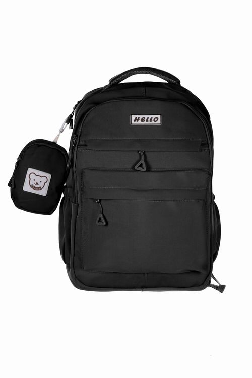 Morral con accesorio y asas ajustables
