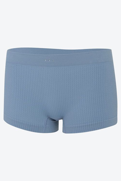 Panty seamless tipo boxer con textura espiga paquete x2