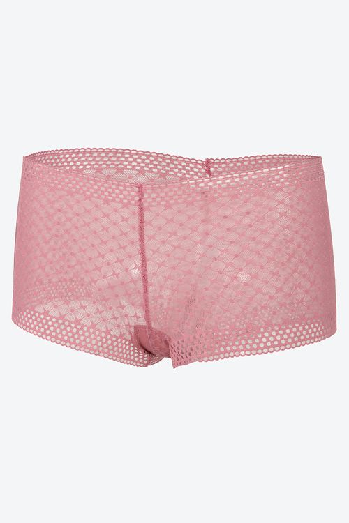 Panty tipo boxer paquete x2 confeccionado en malla