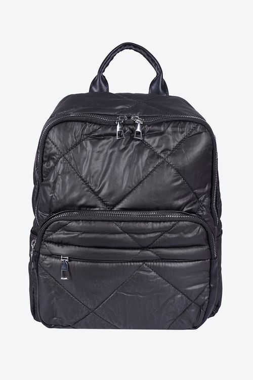 Morral con asas ajustables y bolsillos auxiliares