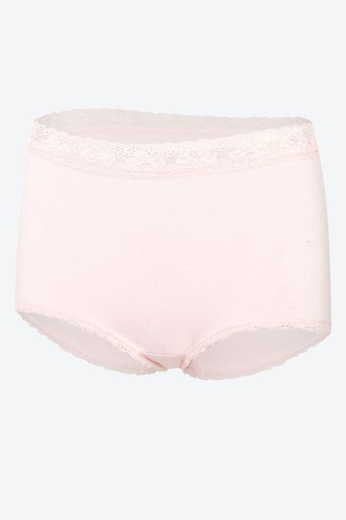 Panty clasico paquete x3 con detalle en encaje