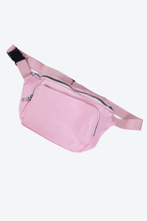 Riñonera con cierre de cremallera