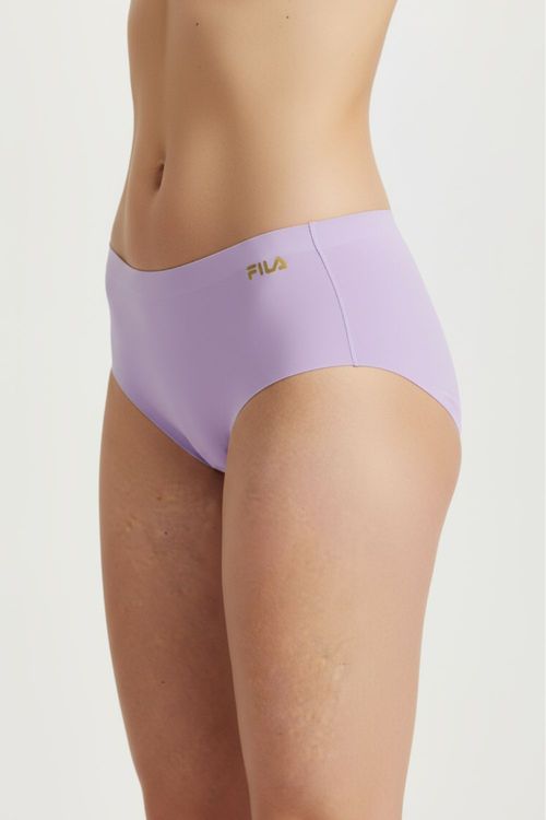 Panty "fila" tipo hipster invisible en algodón