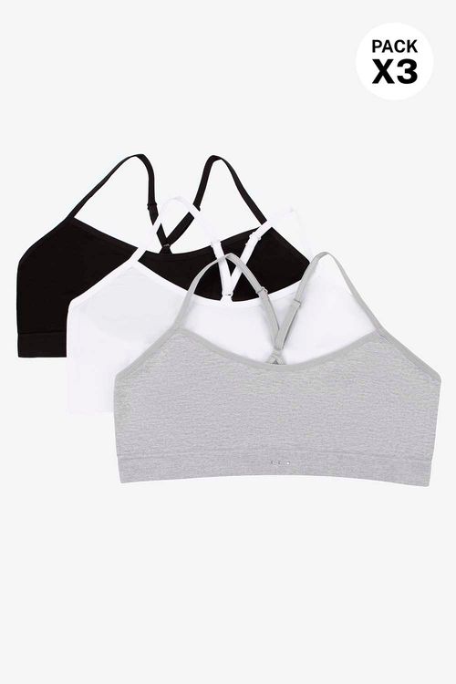 Top seamless sin costuras paquete x3