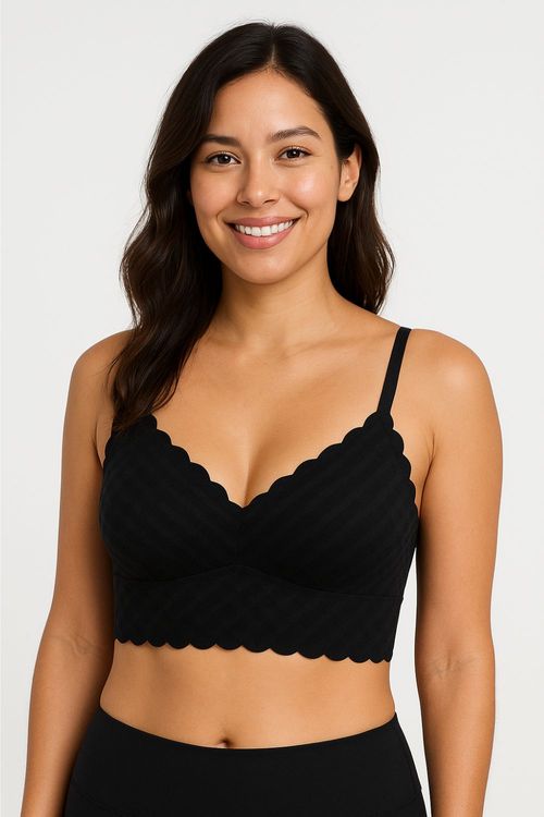 Perfect bra en microfibra con detalle inovador