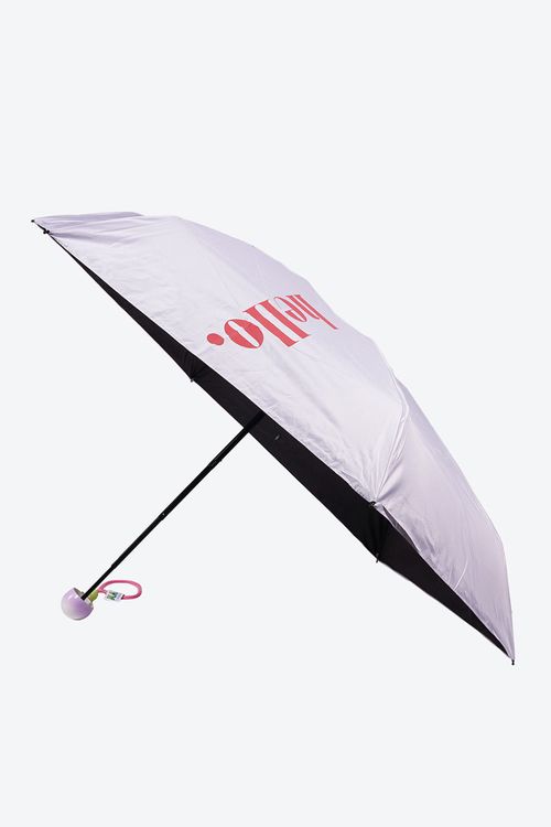 Sombrilla de mano con diseño compacto