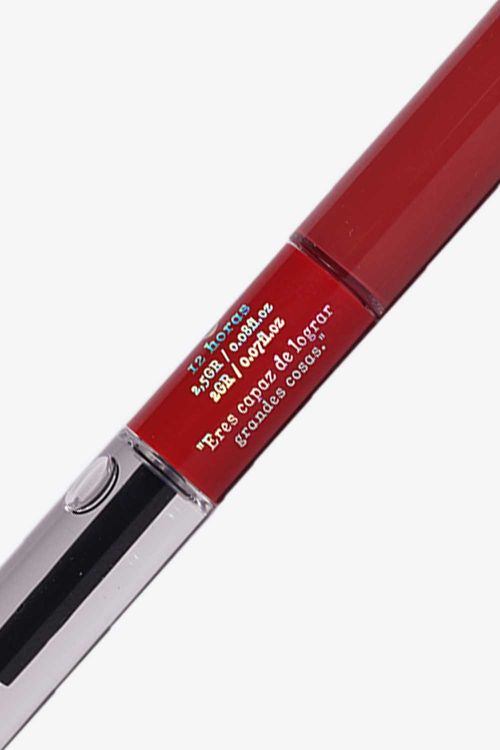 Labial 2 en 1 líquido y en barra