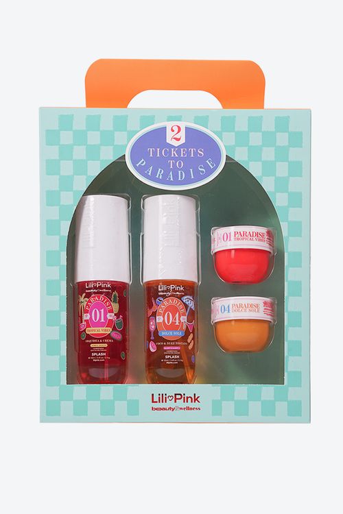 Set tropical vibes y dolce sole dos splash mas dos mantequillas