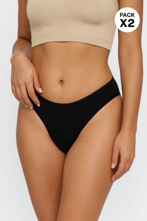 Brasilera con tecnologia seamless paquete x2