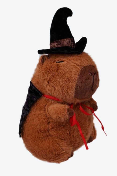 Peluche de un capibara bruja