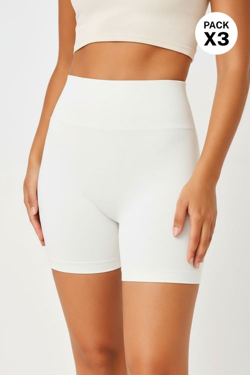 Boxer tecnologia seamless confeccionado en poliamida paquete x3
