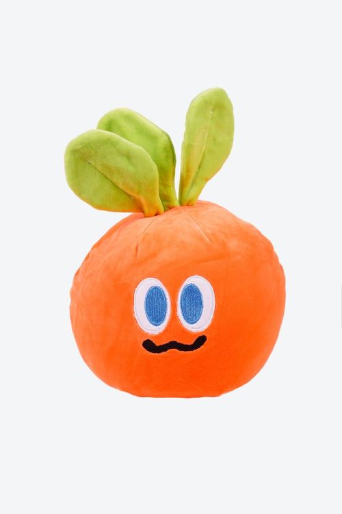 Peluche pequeño con diseño de naranja