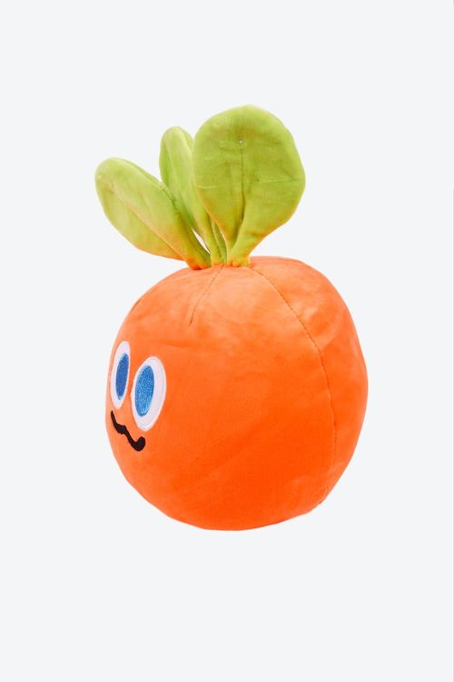 Peluche pequeño con diseño de naranja