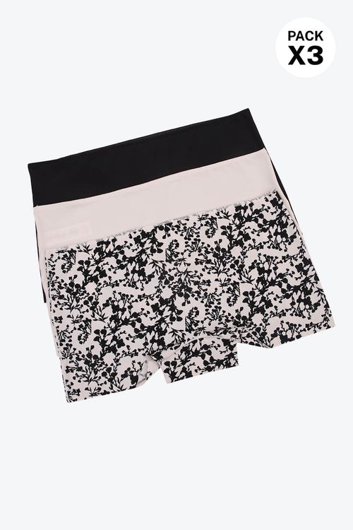 Boxer tecologia invisible en microfibra paquete x3