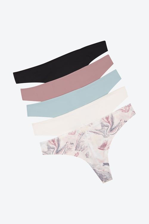 Brasilera confeccionado en microfibra con ajuste perfecto paquete x5