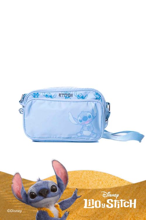 Bolso rectangular con diseño inspirado en stitch