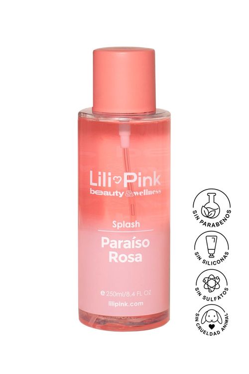 Splash corporal paraíso rosa 250ml
