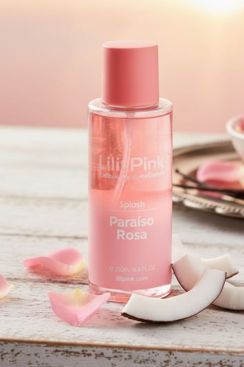 Splash corporal paraíso rosa 250ml