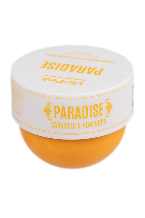 Mantequilla corporal paradise caramelo & almendras de 150 gr