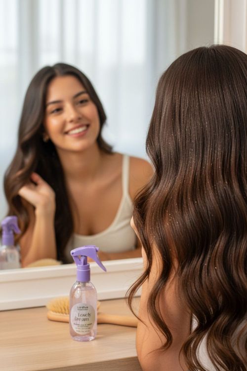 Perfume para cabello lovely dream shimmer 100ml