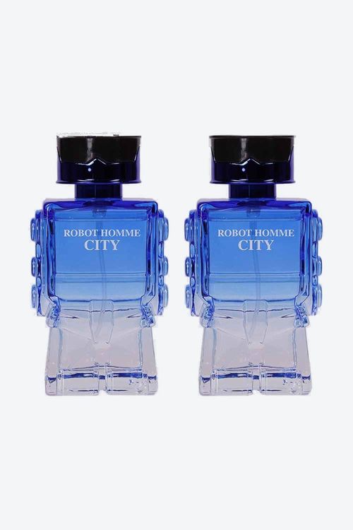 Kit x2 splash para hombre robot homme