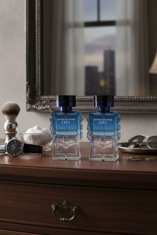 Kit x2 splash para hombre robot homme