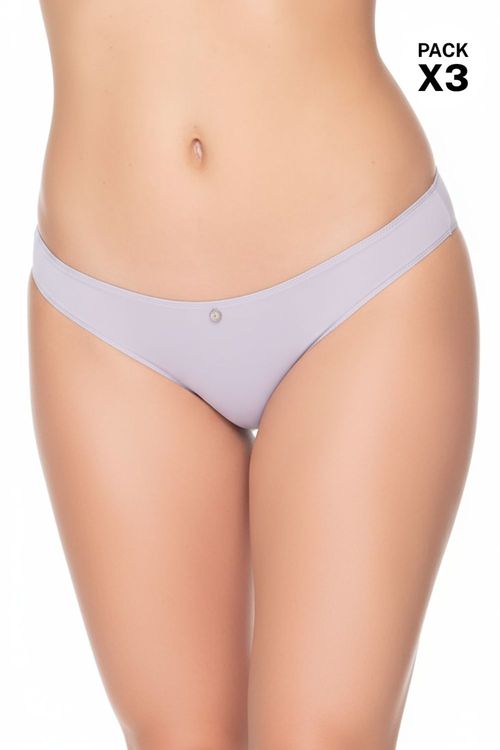 Paquete x3 panty elástico en algodón