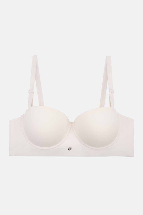 Brasier en microfibra tipo strapless