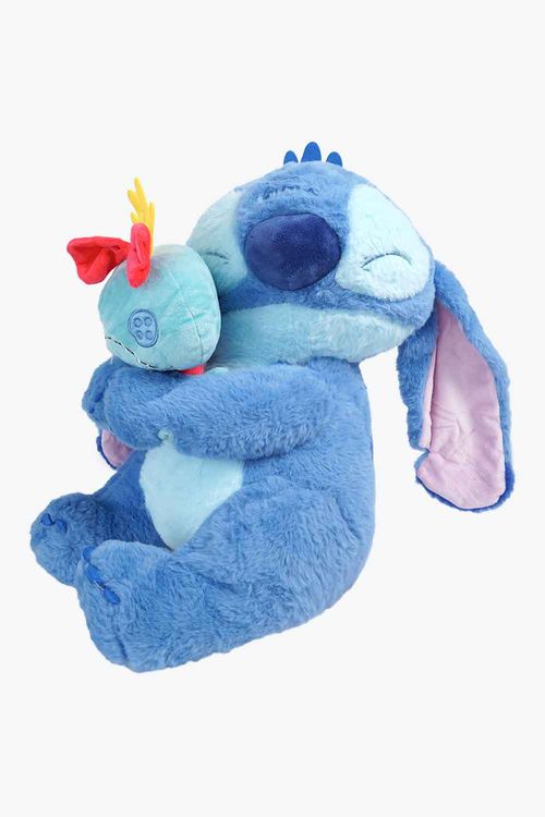 Peluche angelical mediano con diseño de stitch