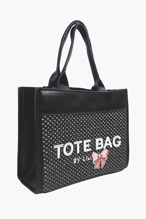 Bolso practico de mano con cierre de cremallera para dama