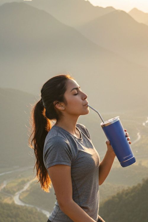 Termo vaso con parlante con capacidad de 600 ml