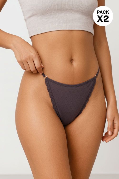 Brasilera con tecnologia tipo seamless paquete x2