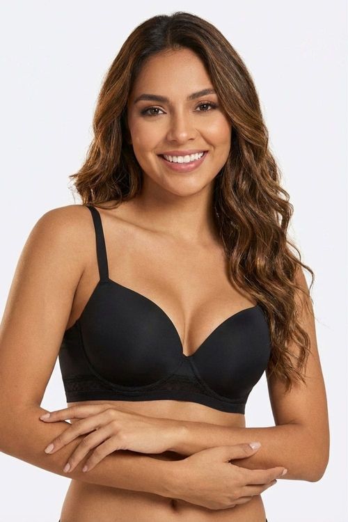 Brasier individual con cobertura media confeccionado en microfibra