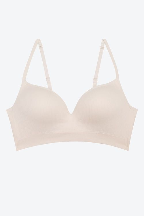 Brasier triangular individual seamless confeccionado en poliamida