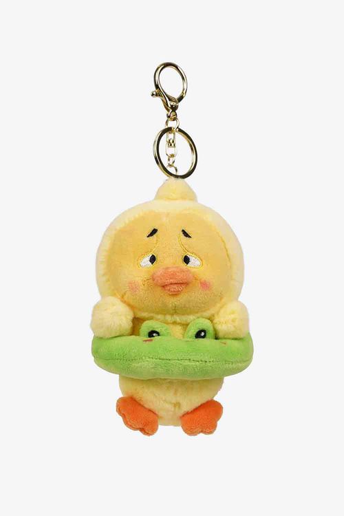 Llavero con adorable diseño de pato